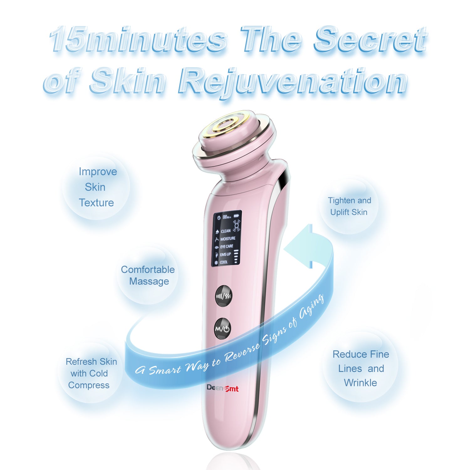 Multifunctional Skin Rejuvenation Device -K10 (Pink）